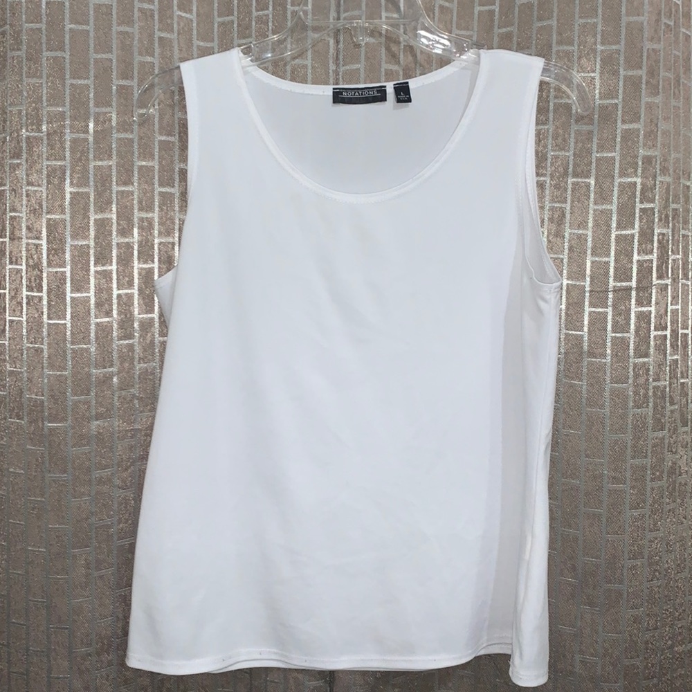 Notations white Tank